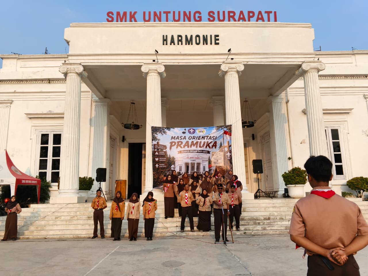 Semarak Masa Orientasi Pramuka (MOP) SMK Untung Surapati 2026: Membentuk Generasi Mandiri dan Berkarakter