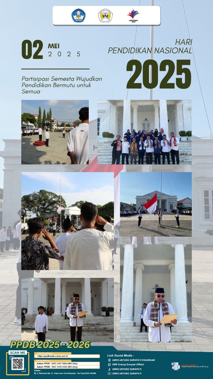Peringatan Hari Pendidikan Nasional (Hardiknas) 2025 SMK Untung Surapati